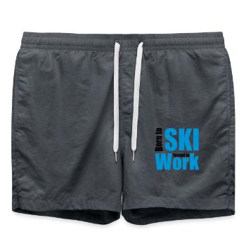ski - Short de bain - charbon - Devant - AI Model Male 185 light (185cm)