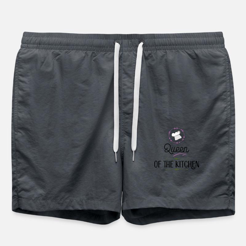 Kochen - Badeshorts - Anthrazit