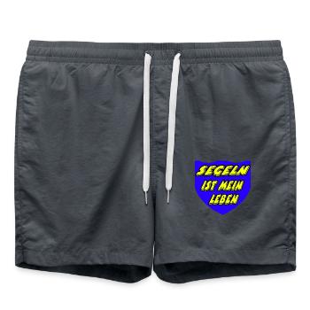 Segeln - Badeshorts - Anthrazit - Vorne - AI Model Male 185 light (185cm)