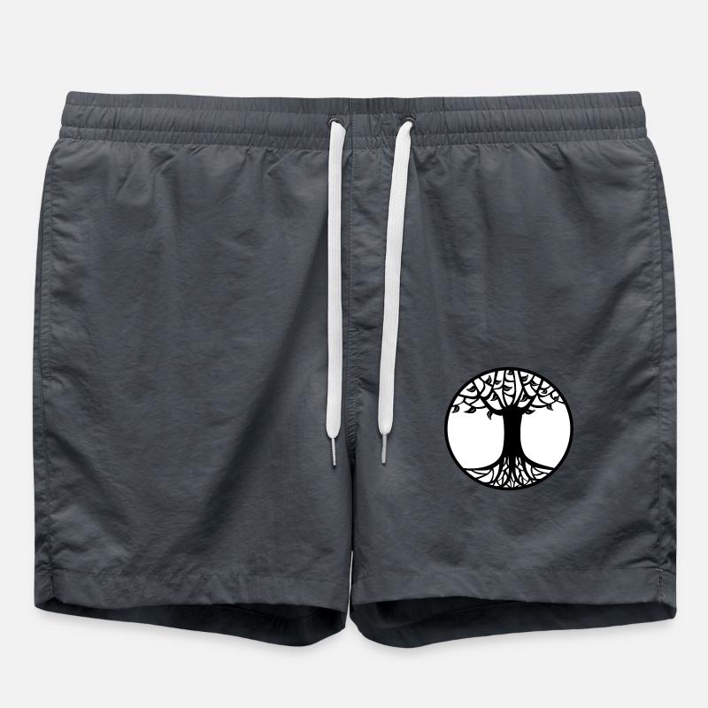 Arbre de vie - Short de bain - charbon