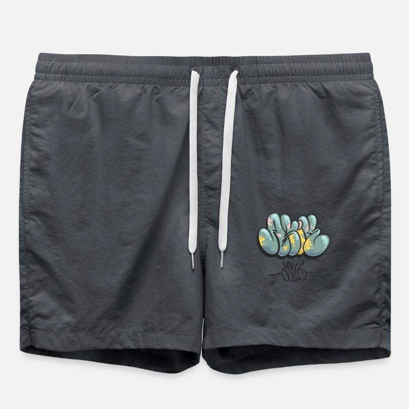 Wholetrain - Swim Trunks - anthracite