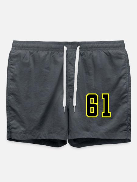 61 Number Leotard - Swim Trunks - anthracite