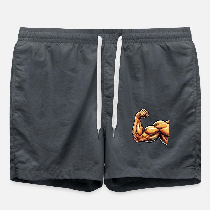biceps - Swim Trunks - anthracite