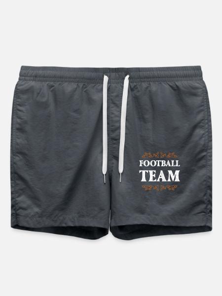 Équipe de football - Short de bain - charbon