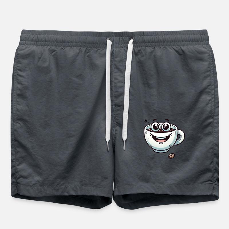 Coffee cup - Swim Trunks - anthracite