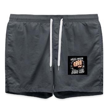 1000041475 - Badeshorts - Anthrazit - Vorne - AI Model Male 185 light (185cm)