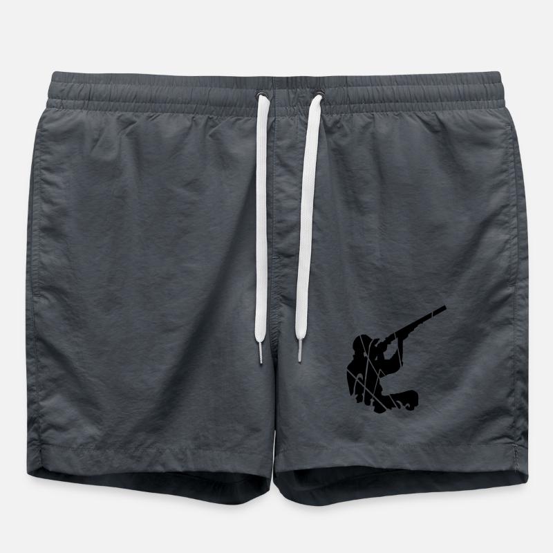 chasseur - Short de bain - charbon