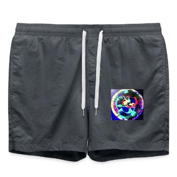 L S Pion 1 - Short de bain - charbon - Devant - AI Model Male 185 light (185cm)