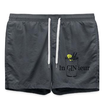 InGINieur - Badeshorts - Anthrazit - Vorne - AI Model Male 185 light (185cm)