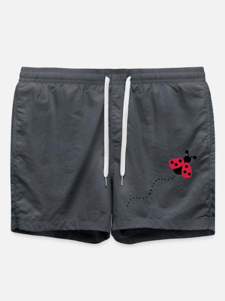 2541614 12868760 Marienkaefer - Swim Trunks - anthracite