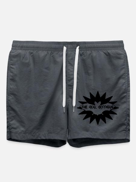 The Real Bettman - Swim Trunks - anthracite