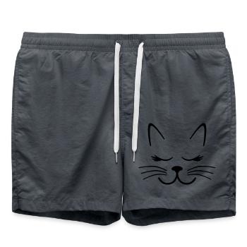 chat - Short de bain - charbon - Devant - AI Model Male 185 light (185cm)