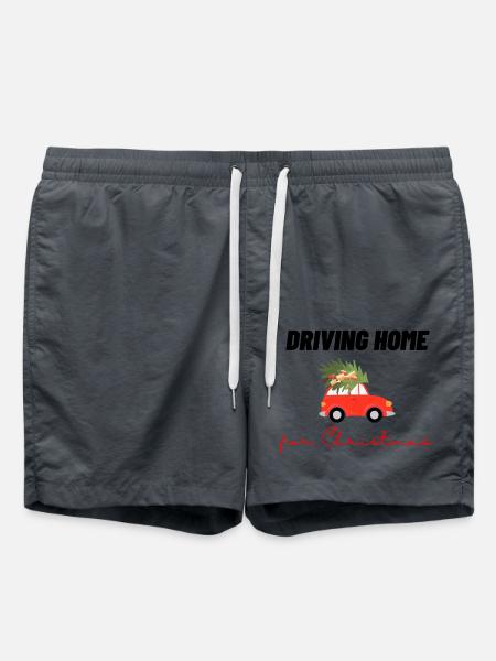 Rentrer chez soi pour Noël - Short de bain - charbon
