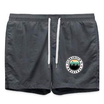 L’original de Symbadisch - Short de bain - charbon - Devant - AI Model Male 185 light (185cm)