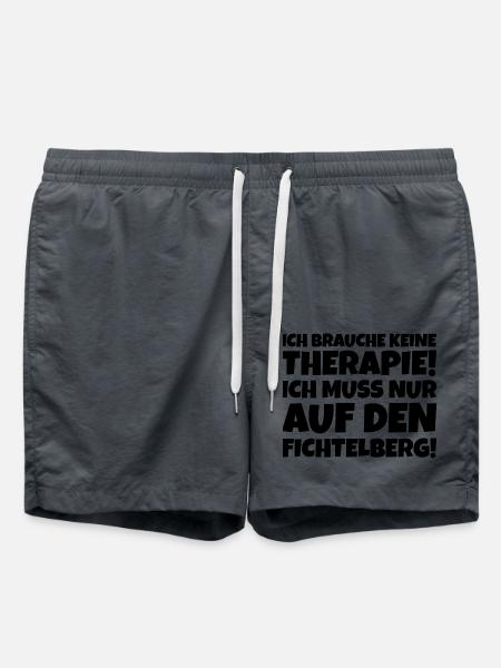 Fichtelberg Therapie - Badeshorts - Anthrazit
