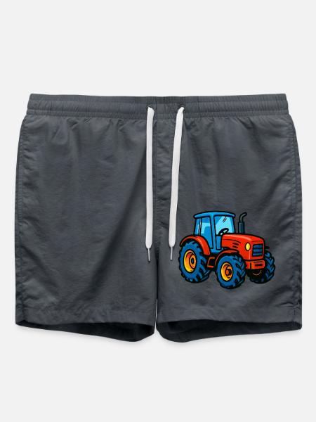 Trekker Tractor - Swim Trunks - anthracite