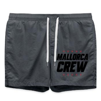 Mallorca Crew - Badeshorts - Anthrazit - Vorne - AI Model Male 185 light (185cm)