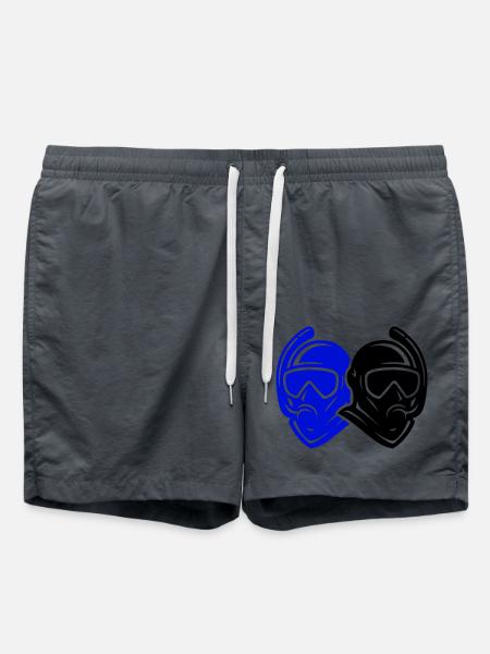 Diver icon - Swim Trunks - anthracite