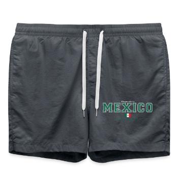 Mexique Vert - Short de bain - charbon - Devant - AI Model Male 185 light (185cm)