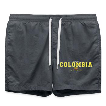 Colombia - Swim Trunks - anthracite - Front - AI Model Male 185 light (185cm)