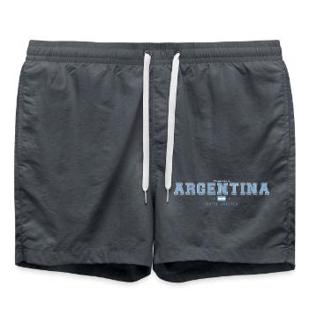Argentina - Swim Trunks - anthracite - Front - AI Model Male 185 light (185cm)