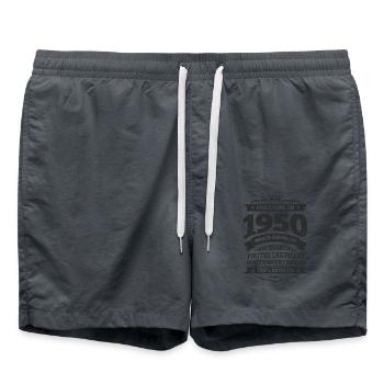 FABRIQUÉ EN 1950 - Short de bain - charbon - Devant - AI Model Male 185 light (185cm)