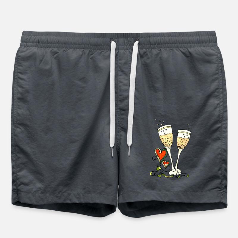 Glasses - Swim Trunks - anthracite