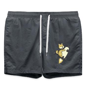 Magic Degen - Rocket - Badeshorts - Anthrazit - Vorne - AI Model Male 185 light (185cm)