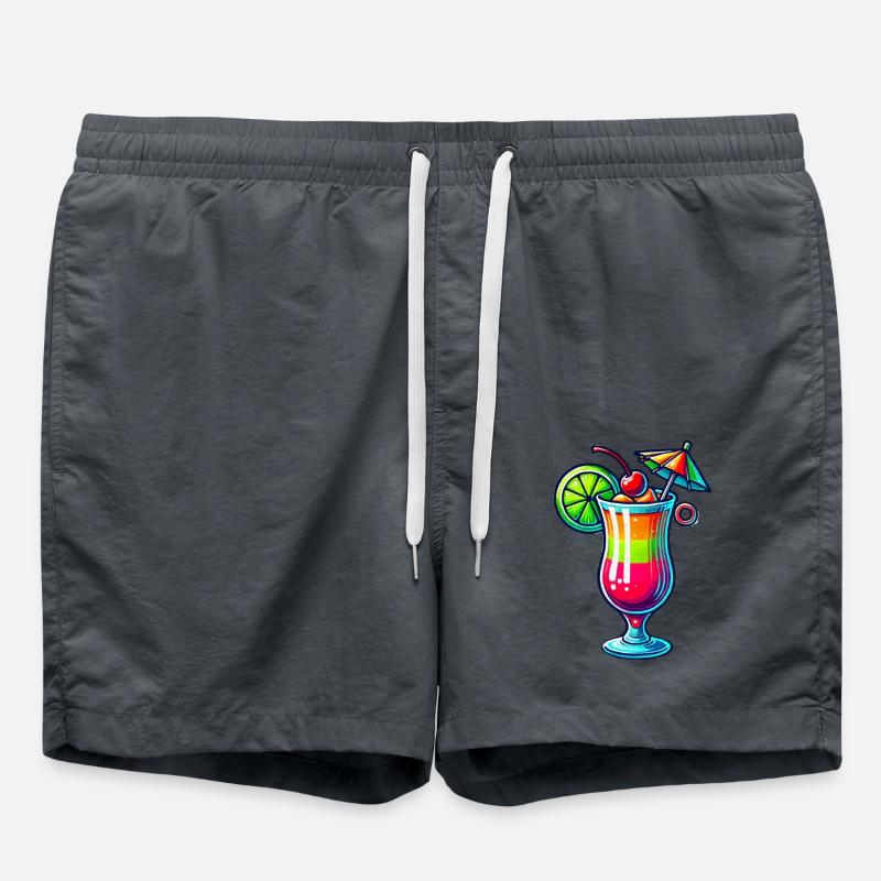Cocktail - Swim Trunks - anthracite
