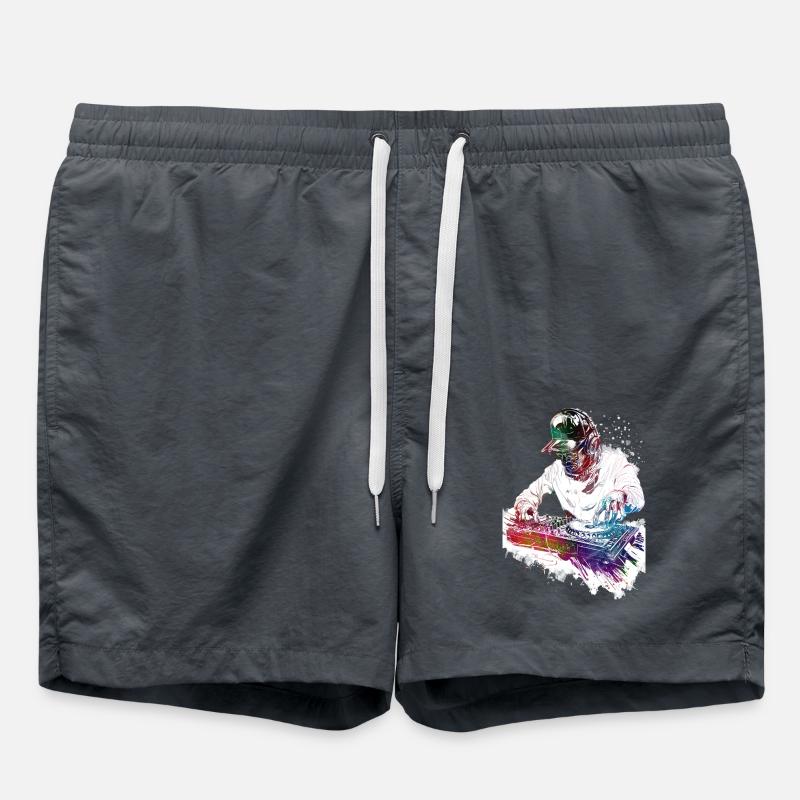 Console de musique DJ - Short de bain - charbon