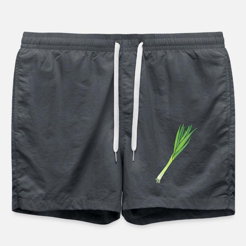 Leek - Swim Trunks - anthracite