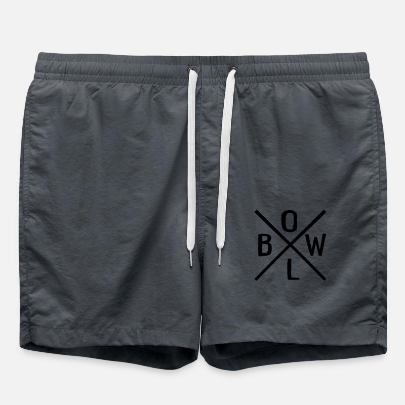 Bowling - Badeshorts - Anthrazit