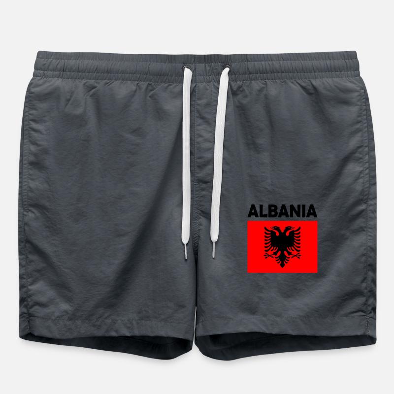 albania - Swim Trunks - anthracite