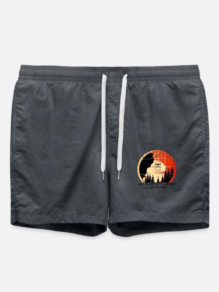 Adventure Living - Badeshorts - Anthrazit