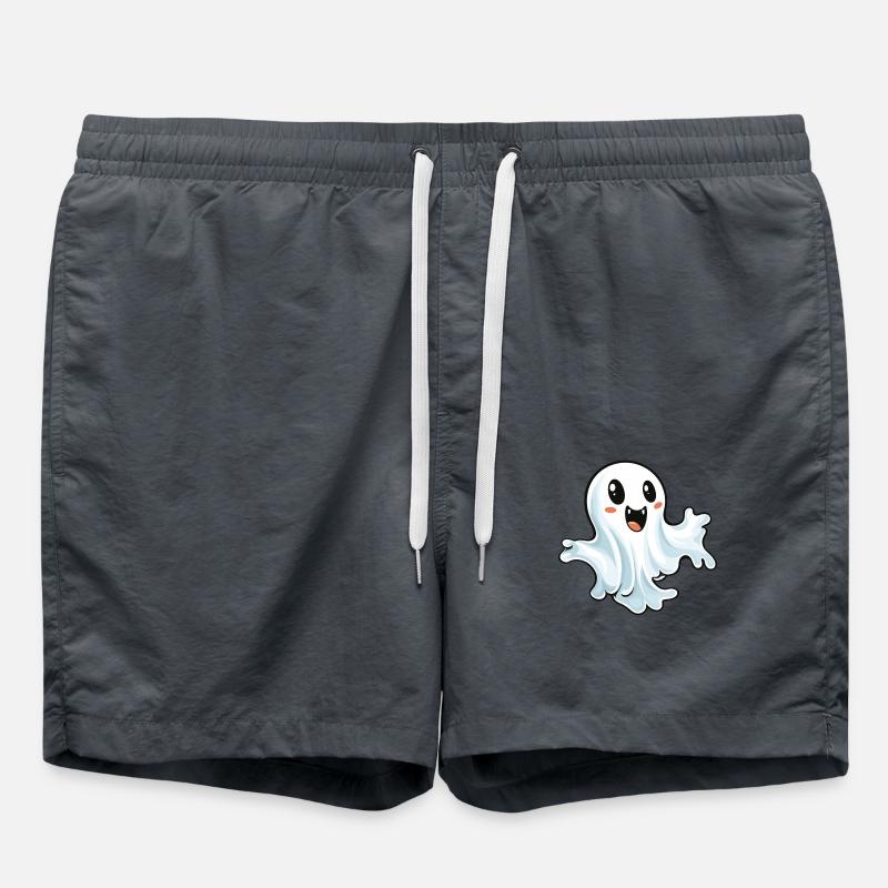 Ghost Halloween - Swim Trunks - anthracite