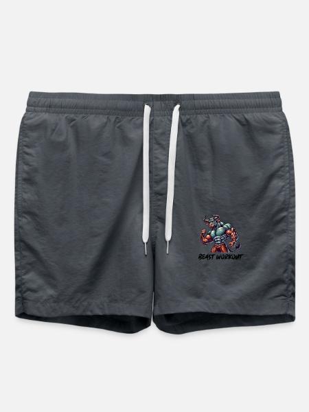 Taurus Beast Workout - Swim Trunks - anthracite