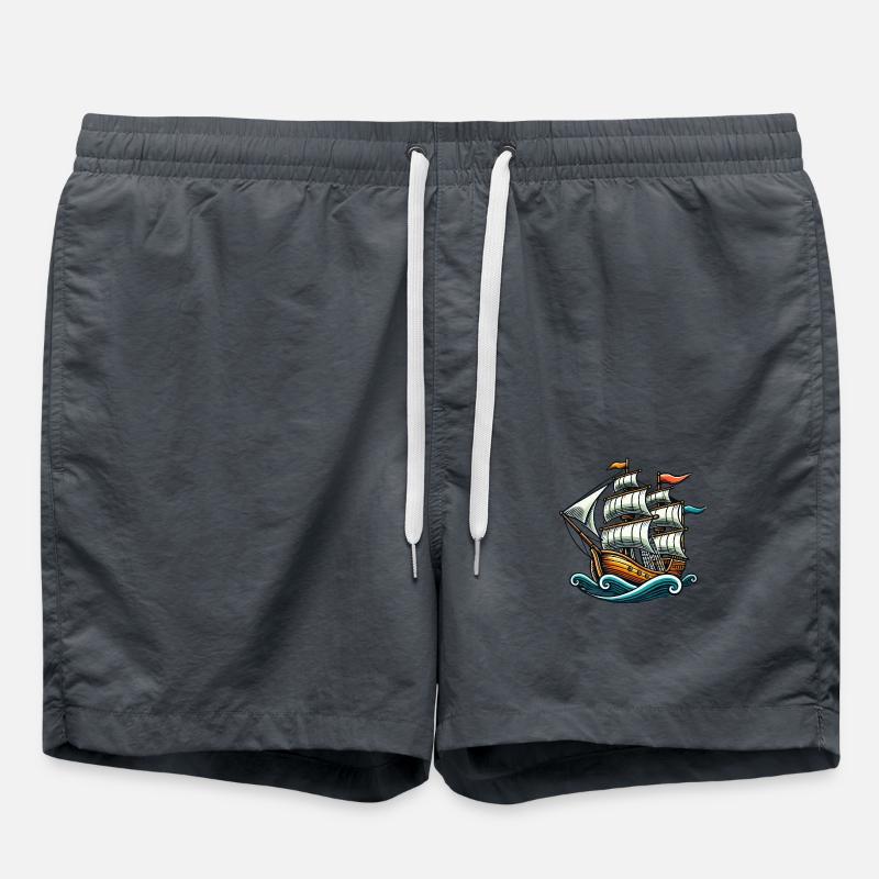 Ship - Swim Trunks - anthracite
