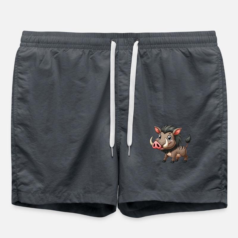 phacochère - Short de bain - charbon