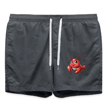Jeunes homards - Short de bain - charbon - Devant - AI Model Male 185 light (185cm)
