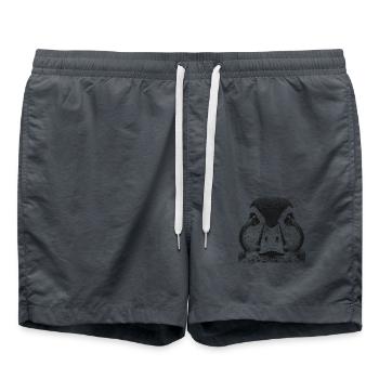 Ente - Badeshorts - Anthrazit - Vorne - AI Model Male 185 light (185cm)