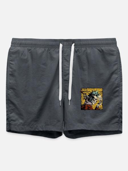 Out of control - Swim Trunks - anthracite