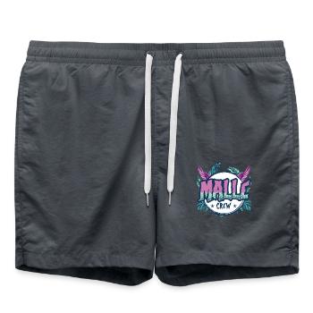 Malle Crew Bunt - Badeshorts - Anthrazit - Vorne - AI Model Male 185 light (185cm)