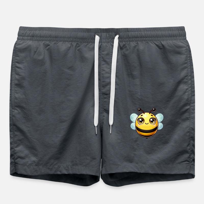 abeille - Short de bain - charbon