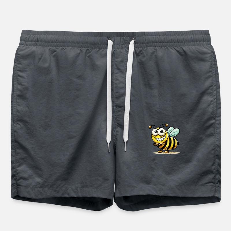 Bee Wasp Animal - Swim Trunks - anthracite