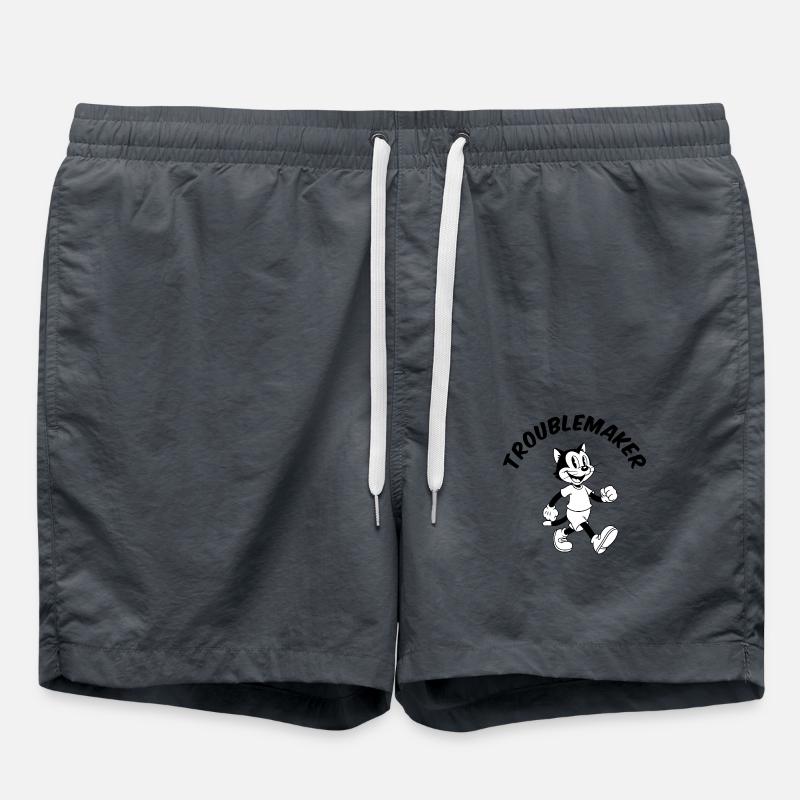 Troublemaker - Swim Trunks - anthracite