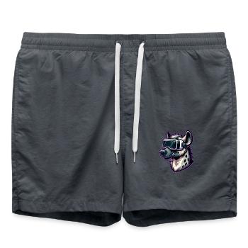 Hyena VR Gamer Virtual Reality Gaming Fun - Swim Trunks - anthracite - Front - AI Model Male 185 light (185cm)