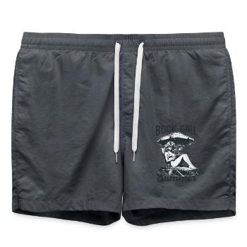Book Girl Summer - Short de bain - charbon - Devant - AI Model Male 185 light (185cm)