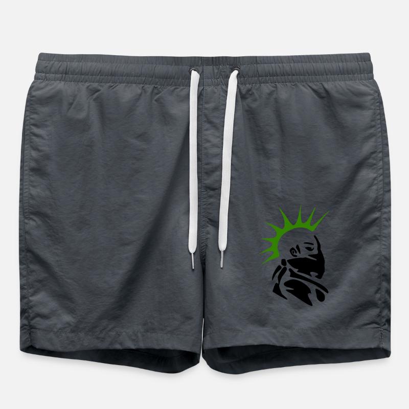 Punk - Swim Trunks - anthracite