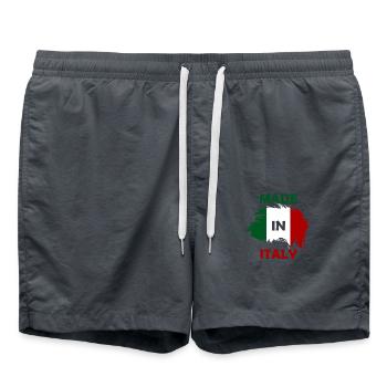 made in Italy - Short de bain - charbon - Devant - AI Model Male 185 light (185cm)