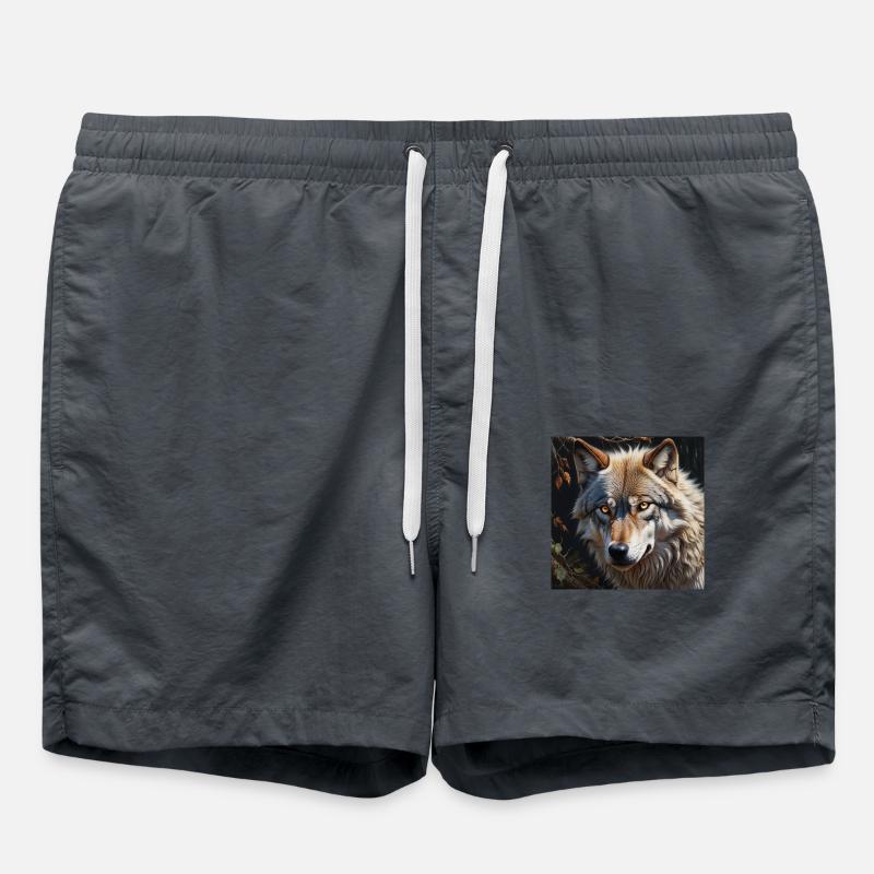 Wolf - Swim Trunks - anthracite
